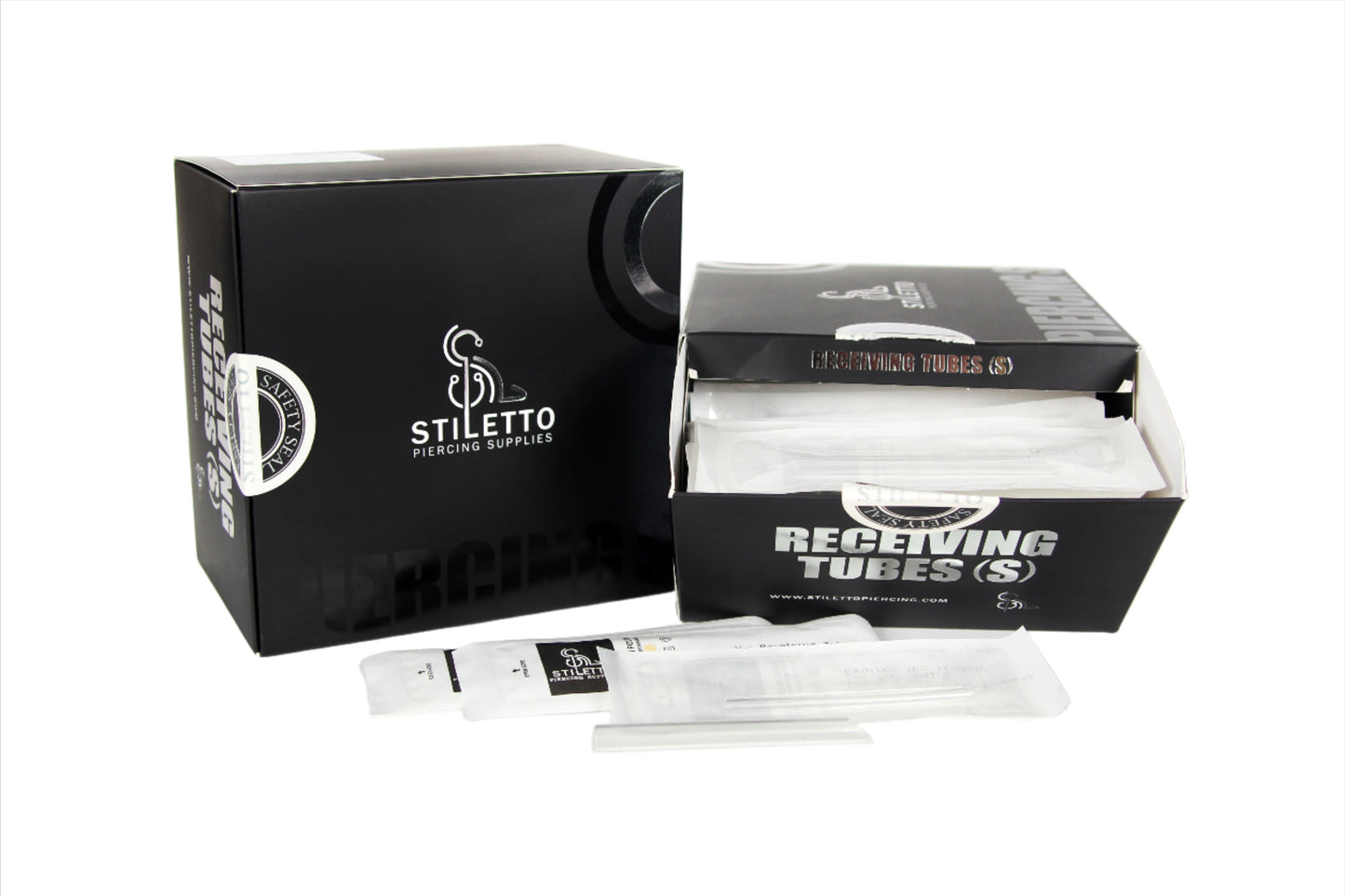 Stiletto Receiving Tube - Tubos Receptores (caixa c/ 100un)