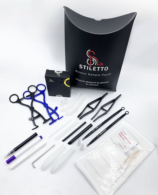 Stiletto Piercing Sample Pack – Kit de Amostras
