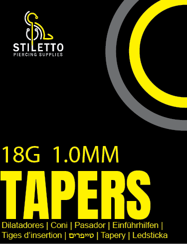Tapers (caixa c/ 50un.) - 18G